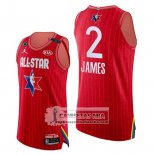 Camiseta All Star 2020 Western Conference Lebron James Rojo
